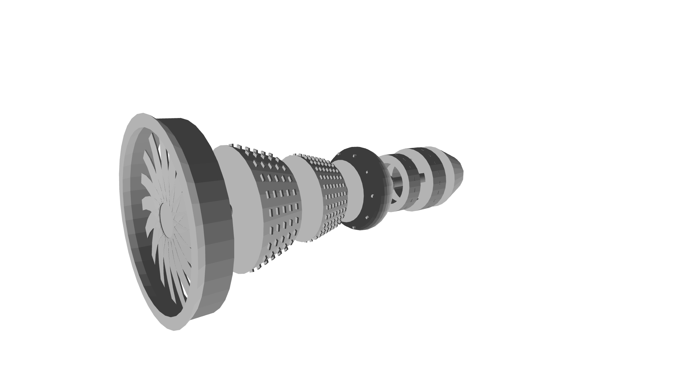 3D Jet Engine